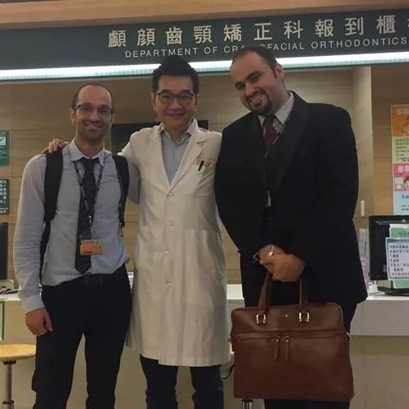 Dr Amine Fattal, Prof. Eric Liou and Dr Mohammad Zeinalddin